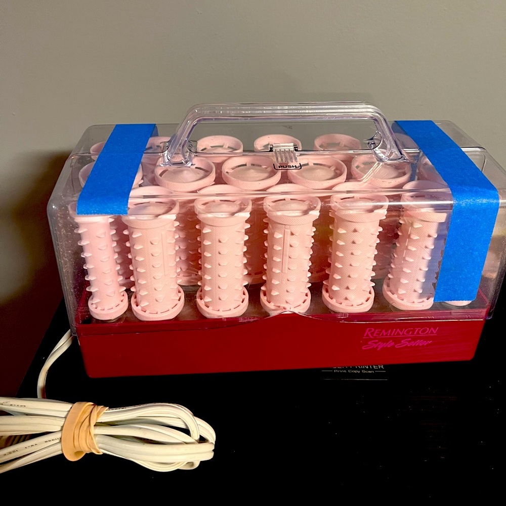 Vintage Remington Style Setter Curlers Model H-20 💕 Works!